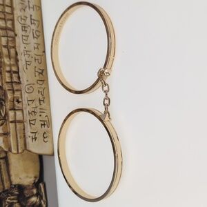 Victoria’s Secret Gold Tone Handcuff Bangle Bracelet